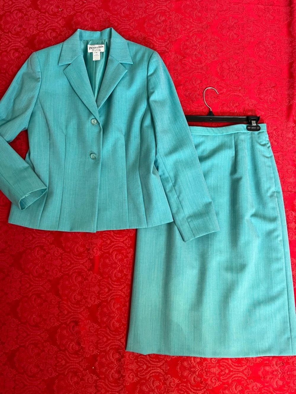 Pendleton Turquoise Tailored Blazer size 6